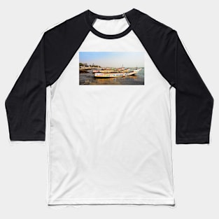 Pointe Sarene Fishing Boats Baseball T-Shirt